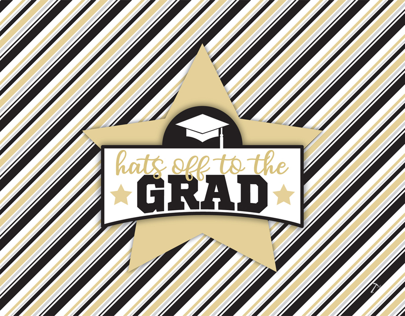 Graduation Black and Gold Gift Box Sleeve for 2 Piece Sets Graduation Black and Gold Gift Box Sleeve for 2 Piece Sets