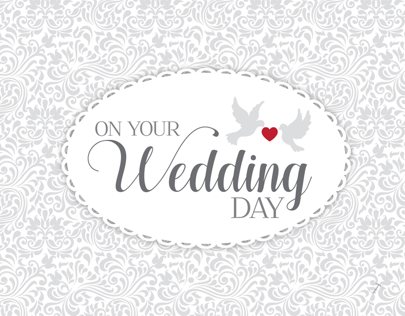 On Your Wedding Day Gift Box Sleeve for 2 Piece Sets On Your Wedding Day Gift Box Sleeve for 2 Piece Sets