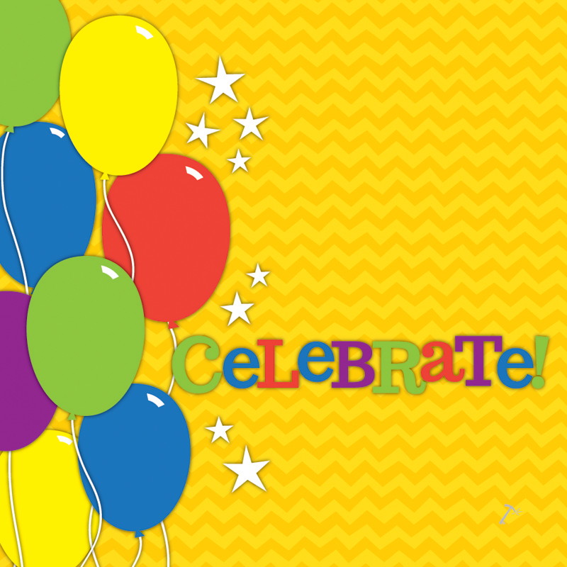 Celebrate Balloons Gift Box Sleeve Celebrate Balloons Gift Box Sleeve