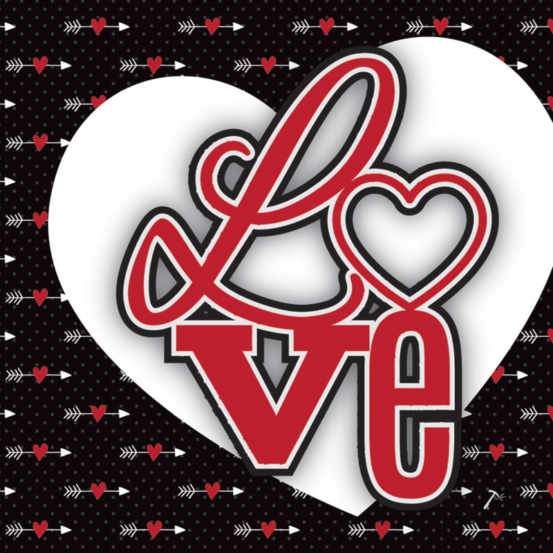 Love Arrows Gift Box Sleeve Love Arrows Gift Box Sleeve