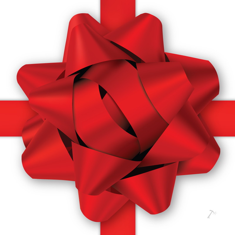 Red Ribbon Gift Box Sleeve Red Ribbon Gift Box Sleeve