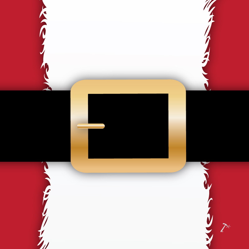 Santa Belly Gift Box Sleeve Santa Belly Gift Box Sleeve