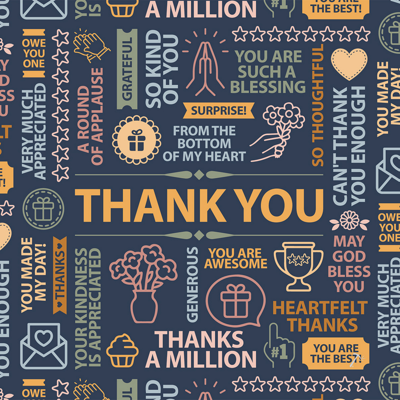 Thank You Gift Box Sleeve