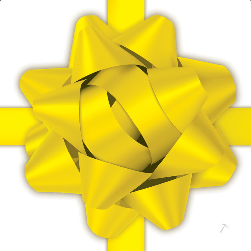 Yellow Ribbon Gift Box Sleeve Yellow Ribbon Gift Box Sleeve