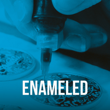 All Hand-Enameled Silver Bullion