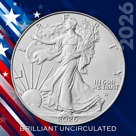 2026 Silver American Eagle BUs