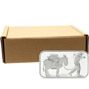 SilverTowne Prospector 1oz .999 Silver Bar 500pc SilverTowne Prospector 1oz .999 Silver Bar 500pc