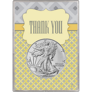 2026 Silver American Eagle BU in Thank You Gift Holder 2026 Silver American Eagle BU in Thank You Gift Holder