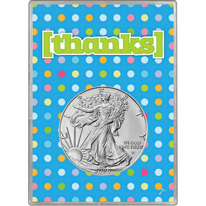 2026 Silver American Eagle BU in Thanks Gift Holder 2026 Silver American Eagle BU in Thanks Gift Holder