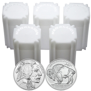 Buffalo Replica 1oz .999 Silver Medallion 100pc Buffalo Replica 1oz .999 Silver Medallion 100pc