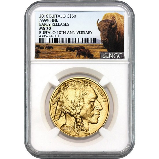 Gold American Buffalo Bullion Coins Silvertowne