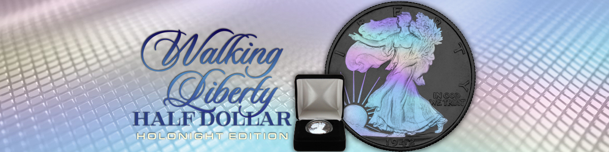 Holonight Special Edition US Coins Featuring Buffalo Nickels and Standing Liberty Quarters Holonight Special Edition US Coins