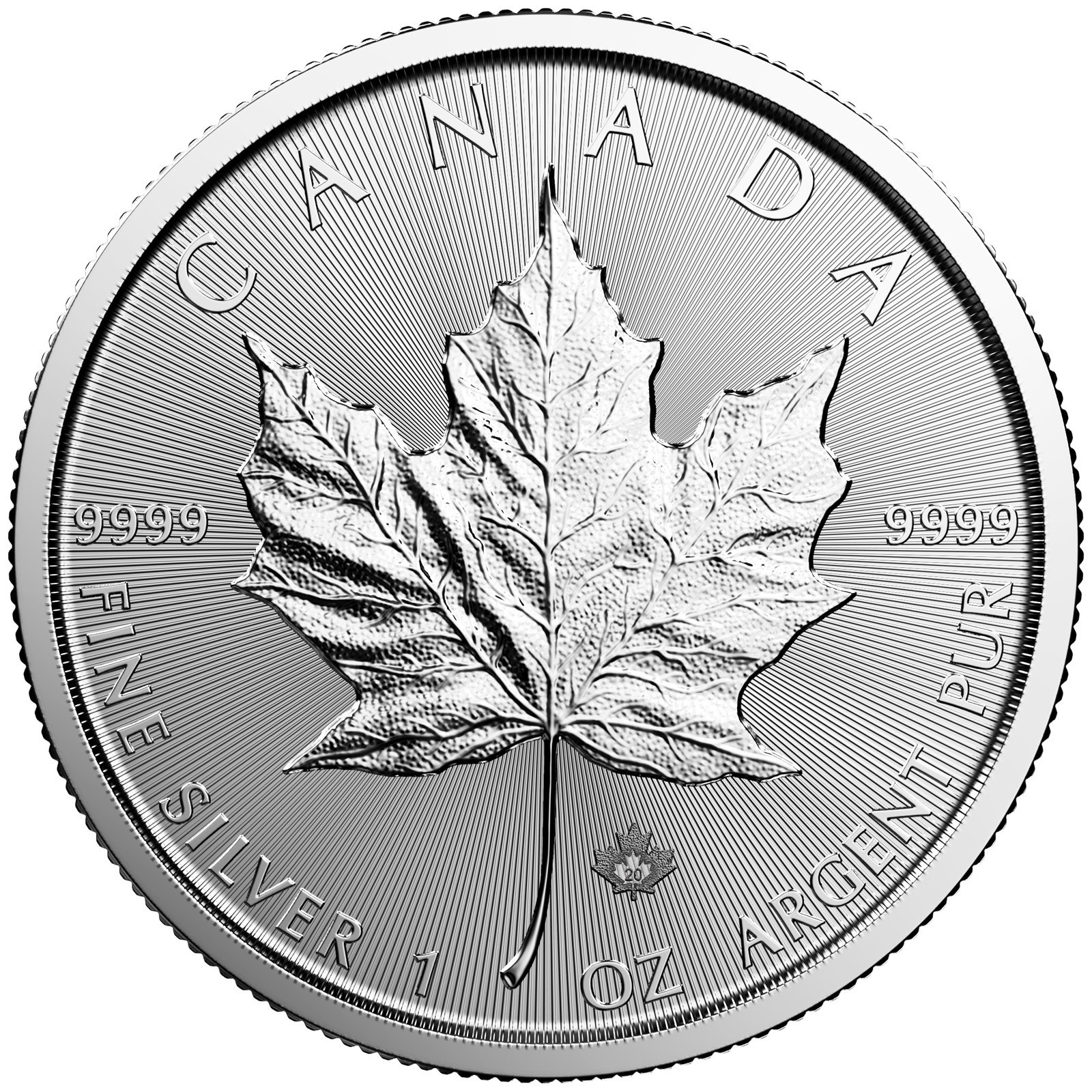 2020 silver maple leaf