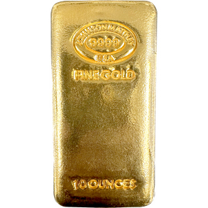 10 oz Gold bars for sale, Buy Gold bars - Money Metals