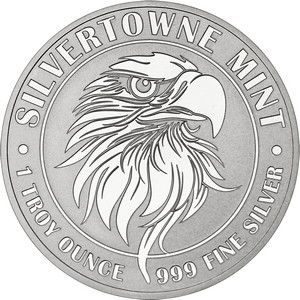 Mighty Eagle 1oz .999 Silver Medallion Mighty Eagle 1oz .999 Silver Medallion