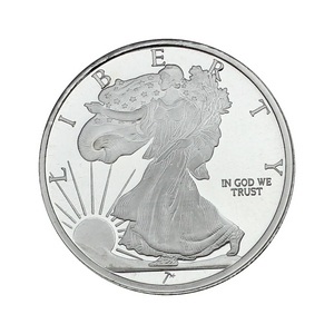 Walking Liberty Replica 1/2oz .999 Silver Medallion Walking Liberty Replica 1/2oz .999 Silver Medallion