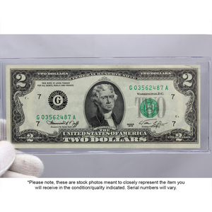 Series 1976 $2 Bicentennial Note CU Condition Series 1976 $2 Bicentennial Note CU Condition