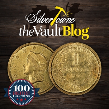 100 Greatest U.S. Coins Series: 1849-C Open Wreath Liberty Head Gold Dollar 100 Greatest U.S. Coins Series: 1849-C Open Wreath Liberty Head Gold Dollar