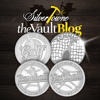 Spring Into Action! Sports Themed Bullion For Your Young Athletes Is Available! Spring Into Action! Sports Themed Bullion For Your Young Athletes Is Available!