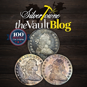 100 Greatest U.S. Coins Series: 1801, 1802, and 1803 Proof Draped Bust Silver Dollars 100 Greatest U.S. Coins Series: 1801, 1802, and 1803 Proof Draped Bust Silver Dollars