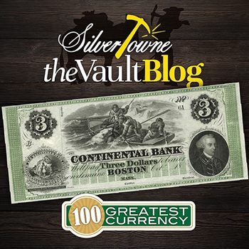 100 Greatest American Currency Notes Series: Dramatic Sea-Adventure Motif Polar Bear Note 100 Greatest American Currency Notes Series: Dramatic Sea-Adventure Motif Polar Bear Note