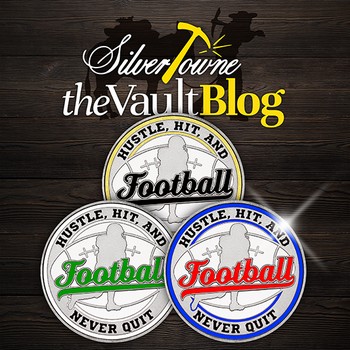 Fall Sports Are Back! Commemorate the Occasion With Custom Enameled Silver Bullion! Fall Sports Are Back! Commemorate the Occasion With Custom Enameled Silver Bullion!