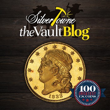 100 Greatest U.S. Coins Series: 1833 Proof Capped Head Half Eagle 100 Greatest U.S. Coins Series: 1833 Proof Capped Head Half Eagle