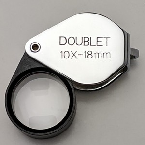 Chrome 18mm-10X Doublet Loupe