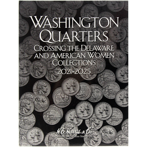 Harris 2021-2025 Washington Quarter Crossing the Delaware and American Women Collections Folder Harris 2021-2025 Washington Quarter Crossing the Delaware and American Women Collections Folder