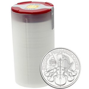 2018 Austria Silver Philharmonic 1oz BU 20pc Tube 2018 Austria Silver Philharmonic 1oz BU 20pc Tube