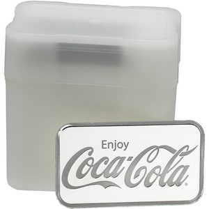 Coca-Cola® 1 oz .999 Pure Silver Bar [COKE-SLV-1-OZ-BAR] - $32.12