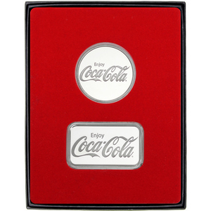 Coca-Cola® 1 oz .999 Pure Silver Bar [COKE-SLV-1-OZ-BAR] - $32.12 : Aydin  Coins & Jewelry, Buy Gold Coins, Silver Coins, Silver Bar, Gold Bullion, Silver  Bullion 