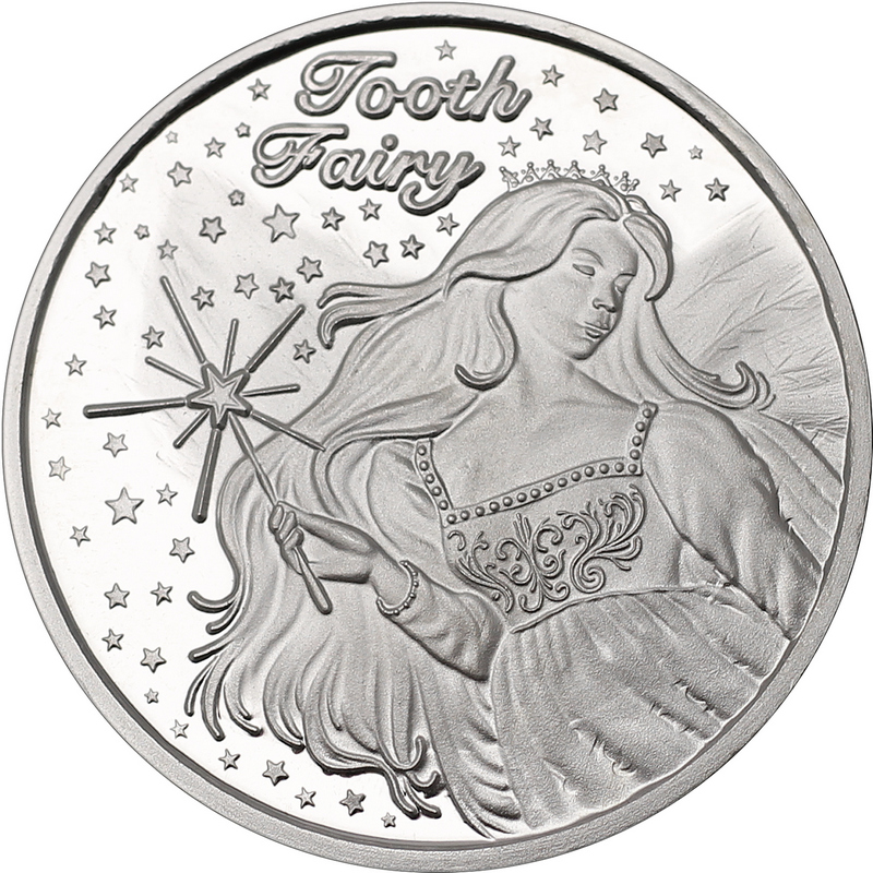 Tooth Fairy 1 oz Silver Medallion SilverTowne