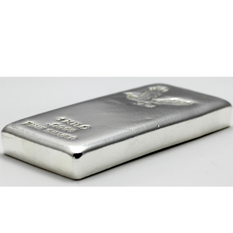 Eagle 1 Kilo .9999 Fine Silver Bar | SilverTowne