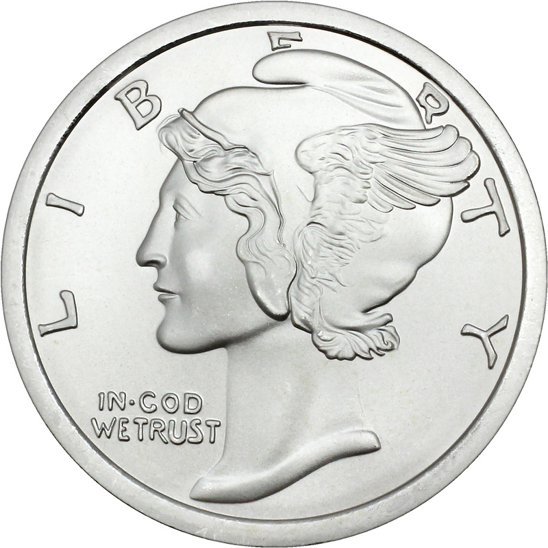 Fashion mercury dime weight