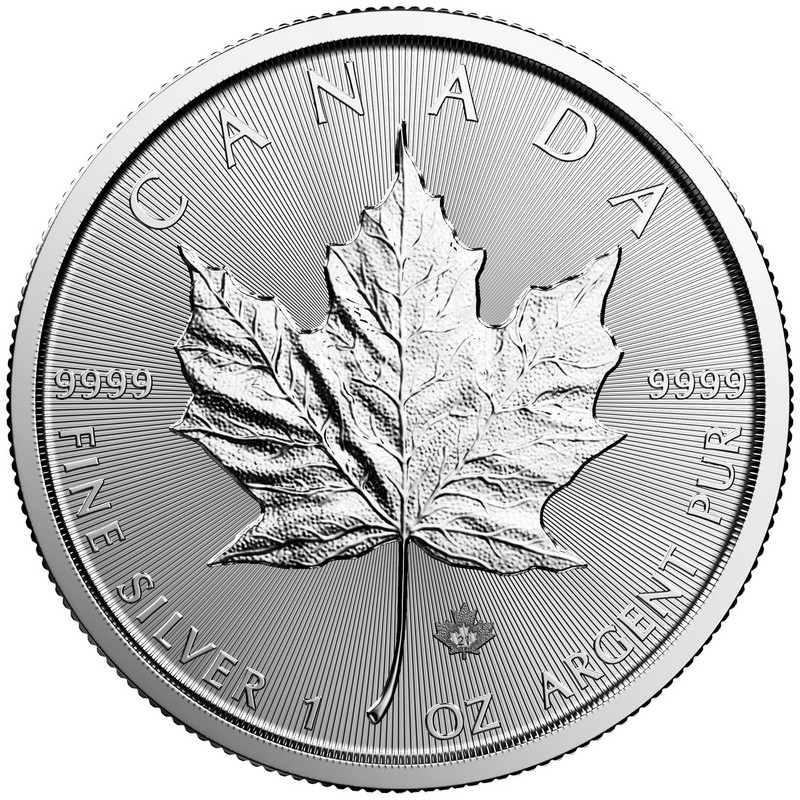 21 Silver Maple Leaf 1oz Coin Silvertowne