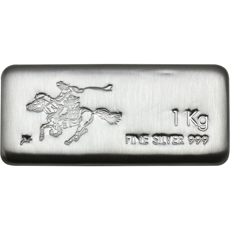 1 Oz Silver Bars, 999 Silver Bar, Horse Bar