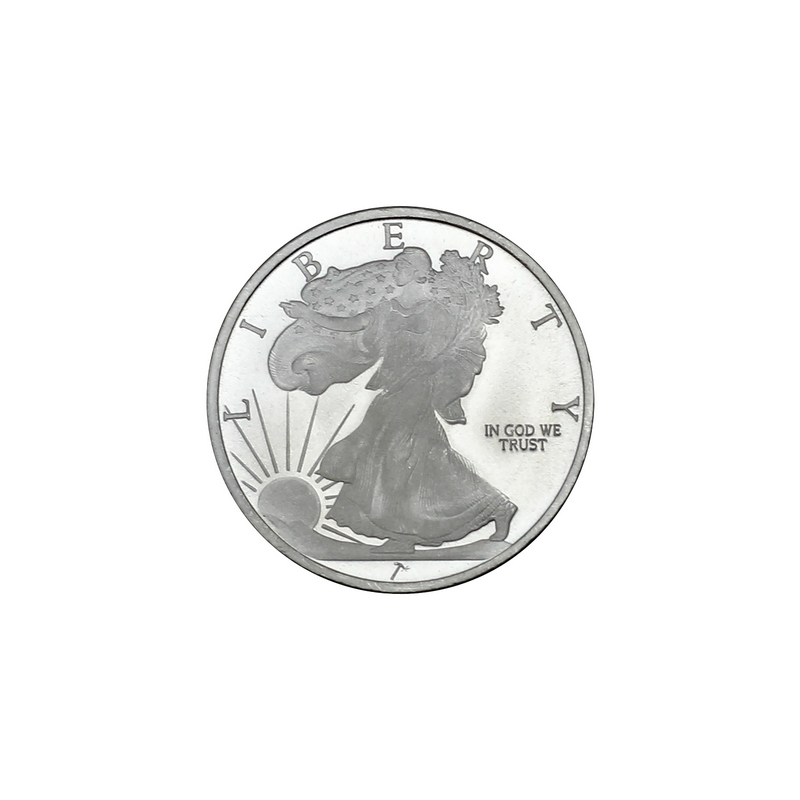 Walking Liberty Replica 1/2oz Silver Medallion Bullion | SilverTowne