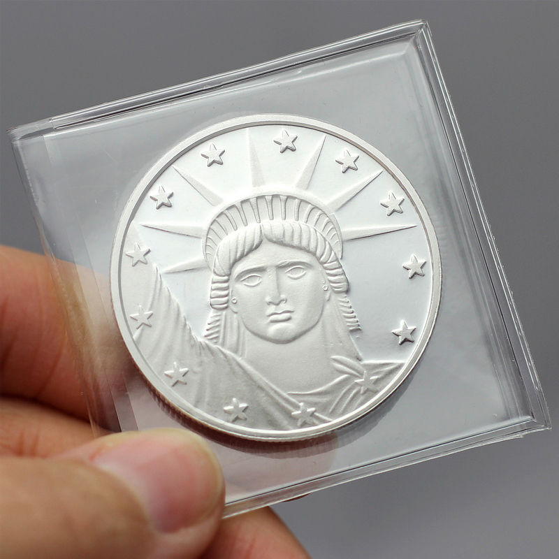 1 oz Silver Medallion Lady Liberty Design | SilverTowne