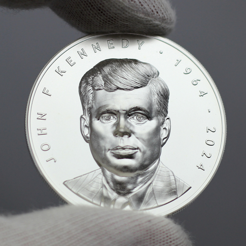 2024 Fiji Silver JFK 1oz UHR Coin | SilverTowne