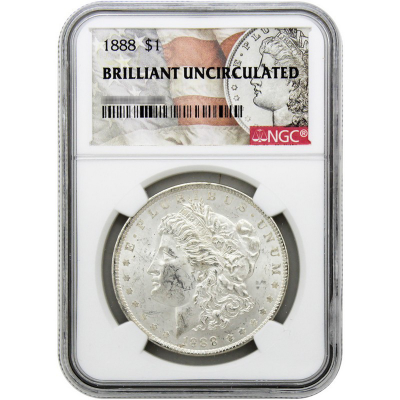 Shops 1888 Morgan Silver Dollar