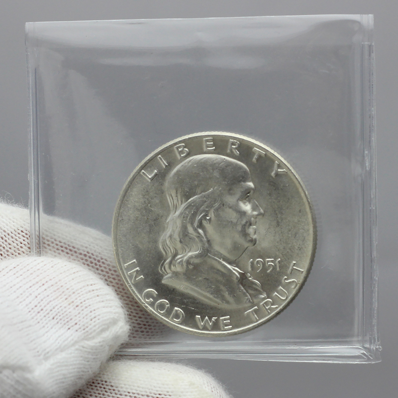 1962-D Franklin Half Dollar Brilliant Uncirculated - BU - Bullion