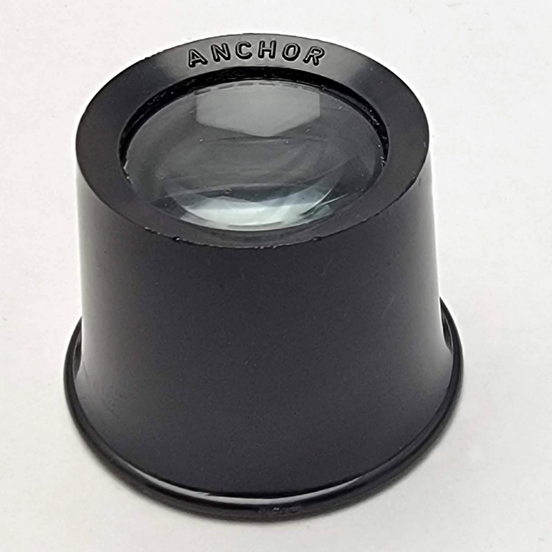 10x Plastic Magnifier Eye Loupe