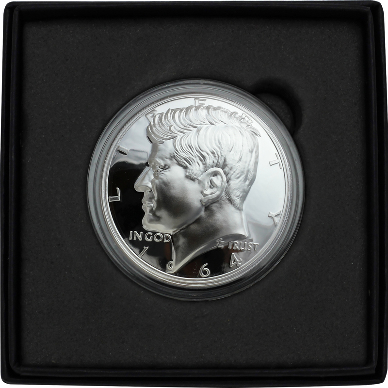 At Auction: 1964 JFK John F Kennedy United States US Silver Half Dollar 90%