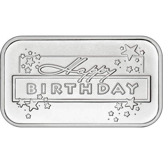 Birthday Silver Bullion | SilverTowne