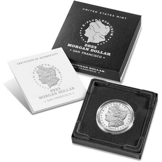 2023 S Morgan Silver Dollar Proof in OGP