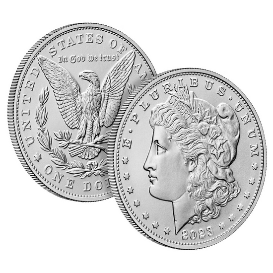 2023 Silver Morgan Dollar in OGP