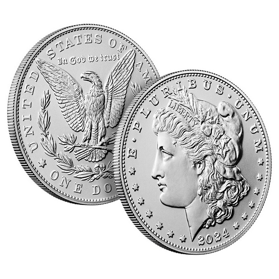 2024 Silver Morgan Dollar in OGP