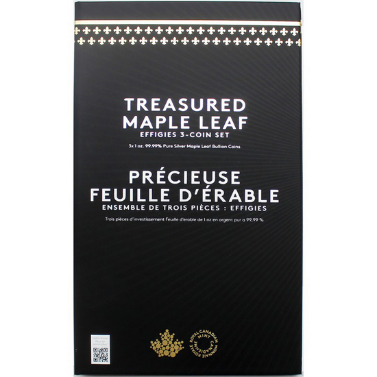 Treasured Maple Leaf Effigies 3 Coin Set