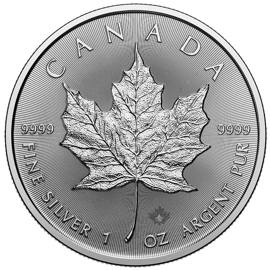 2025 Canada Silver Maple Leaf 1oz BU Coin